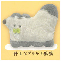 Fox Fox stuffed toy [5.Shinshina Platinum Fox Fox]