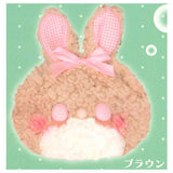 Kushurme fuwafuwa rabbit pouch [6.Brown]