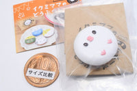 Ikumi Mama's Animal Donut Mini Clip [5.White Java Sparrow]