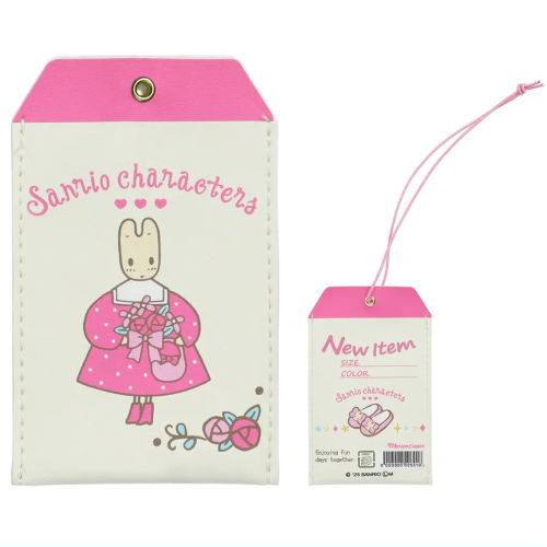 Sanrio Characters Shop Tag Style Case [3.Marron Cream]