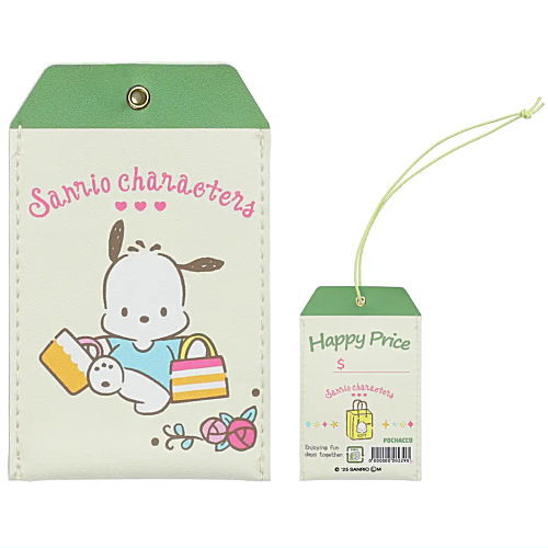 Sanrio Characters Shop Tag Style Case [4.Pochacco]