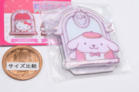 Sanrio Characters Madokarakonnichiha! Acrylic Magnet [3.Pompompurin]