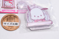 Sanrio Characters Madokarakonnichiha! Acrylic Magnet [4.Pochacco]