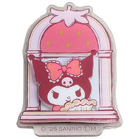 Sanrio Characters Madokarakonnichiha! Acrylic Magnet [5.Kuromi]