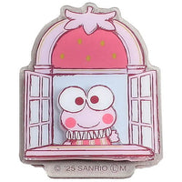 Sanrio Characters Madokarakonnichiha! Acrylic Magnet [6.Kerokerokeroppi]