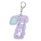 Nontan Swing nosete Keychain [1.Nontan A]