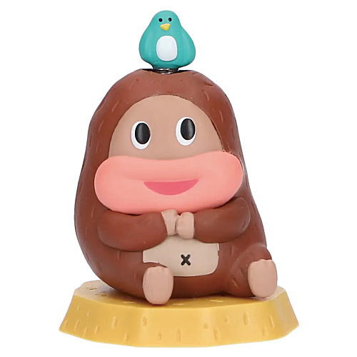 Shaky! Sakuyama Chocojiro bubble head doll [5.Pichi Bird and Chocojiro]
