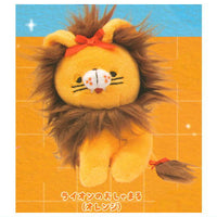 Perontoyokina nikushokuju stuffed toy [2.Lion Oshamaru(orange)]