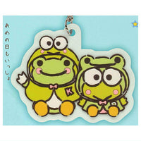 Kerokerokeroppi x pickles the frog Mejirushi Rubber Charm [1.Amenohimoissho]
