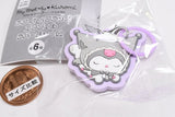 My Melody Kuromi White & Black Angel Rubber Charm [1.Kuromi (onemu)]
