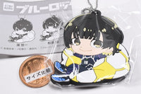 Bluelock Chillcot Rubber Keychain [2.Meguru Bachira]