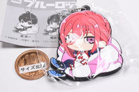 Bluelock Chillcot Rubber Keychain [3.Hyoma Chigiri]