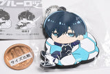 Bluelock Chillcot Rubber Keychain [6.Rin Itoshi]