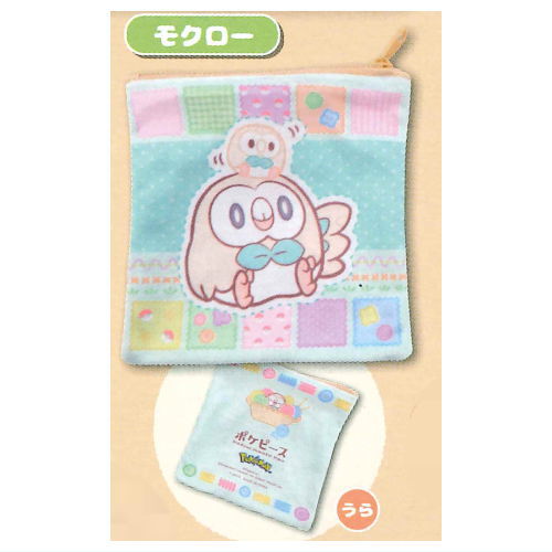 Pokepiece Square Pouch Part.2 [5.Rowlet]