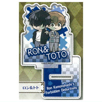 Pita! Deforme Kamonohashi Ron no Kindan Suiri Acrylic stand [6.Ron & Toto]