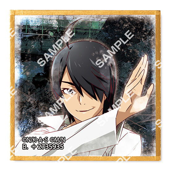 MameGasha Shikishi Monogatari Series x STEINS:GATE 15th Anniversary Collaboration [1.Koyomi Araragi]