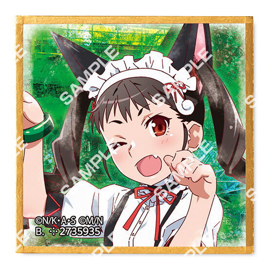 MameGasha Shikishi Monogatari Series x STEINS:GATE 15th Anniversary Collaboration [3.Mayoi Hachikuji]