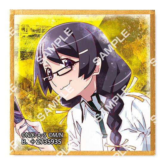 MameGasha Shikishi Monogatari Series x STEINS:GATE 15th Anniversary Collaboration [5.Tsubasa Hanekawa]