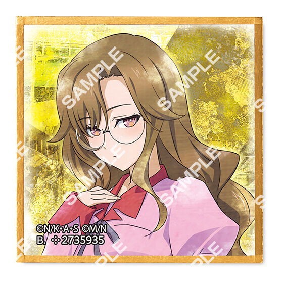 MameGasha Shikishi Monogatari Series x STEINS:GATE 15th Anniversary Collaboration [6.Moeka Kiryu]