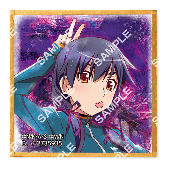 MameGasha Shikishi Monogatari Series x STEINS:GATE 15th Anniversary Collaboration [9.Suruga Kanbaru]