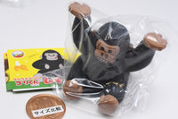Uhouho Gorilla Gori-kun Mukimuku Rubber Figure [3.Gorita]