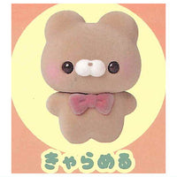Sukuttotacchisan fuafua Sofubi mascot kumasantacchi [5.Caramel]