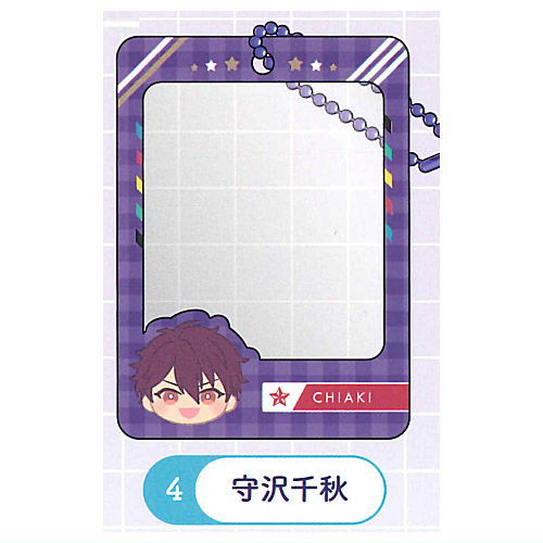 Ensemble Stars! Mini Colle! Mini Photo Frame Keychain Vol.2 [4.Chiaki Morisawa]