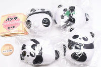 Panda Plush Badge Part.2 [All 4 type set (Full Complete)]