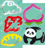Retro neo China Acrylic Carabiner Collection [All 5 type set(Full Complete)]
