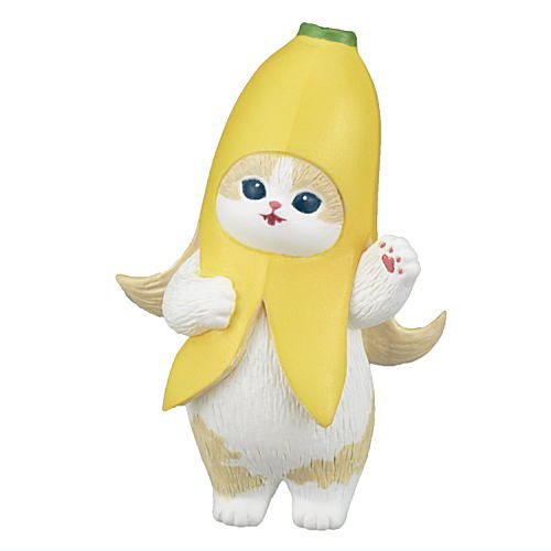 mofusand Fruit Nyan Figure [4.Banana nyan]