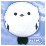 Fukufuku Shimaenaga Marufuwa Pouch [1.Shima-chan]