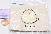 Fuwafuwa animal mokomoko embroidered pouch [1.Pome]