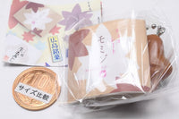 Nishikido Momiji Manju Mini Charm Collection [3.Chocolate Momiji]