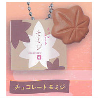 Nishikido Momiji Manju Mini Charm Collection [3.Chocolate Momiji]