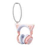 Yowu nekomimi headphone miniature charm [4.Pink]
