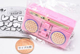 Mini Retro Radio Cassette Mascot [2.Pink]