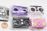 Mini Retro Radio Cassette Mascot [All 4 type set(Full Complete)]