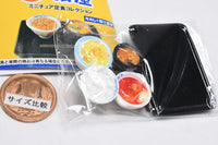 Matsuya Miniature Teishoku Collection [4.Uma tomato hamburger teishoku]
