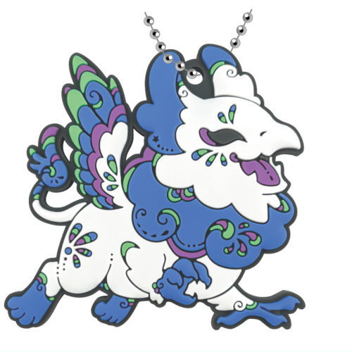 Daikyoya collection Mocchiri Kemono Rubber Key Chain Part.5 [1.Himejujishi]