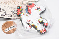 Daikyoya collection Mocchiri Kemono Rubber Key Chain Part.5 [2.Horse]