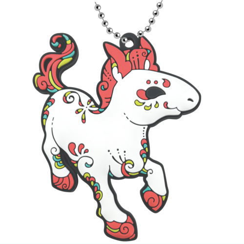 Daikyoya collection Mocchiri Kemono Rubber Key Chain Part.5 [2.Horse]