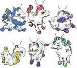 Daikyoya collection Mocchiri Kemono Rubber Key Chain Part.5 [All 6 type set(Full Complete)]
