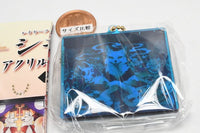 Layer Frame Gallery Series Shikitori Acrylic Keychain Akenokuni no tami-hen [5.Menya (illustration and assembly-type pedestal set)]