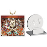 Layer Frame Gallery Series Shikitori Acrylic Keychain Akenokuni no tami-hen [5.Menya (illustration and assembly-type pedestal set)]