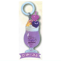Heart ohiiro drink mejirushi charm mascot [4.Purple]