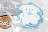Fuwafuwatatton Rubber Mascot [2.Dog WH]