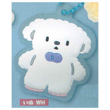 Fuwafuwatatton Rubber Mascot [2.Dog WH]