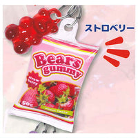 Bears Gummy Mejirushi Charm [2.Strawberry]