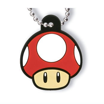 Super Mario Rubber Mascot Collection [10.Super Mushroom]