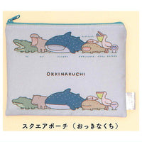 Yuri Yokomizo Nandemoikimono Pouch Collection [5.Square Pouch (Okkinakuchi)]
